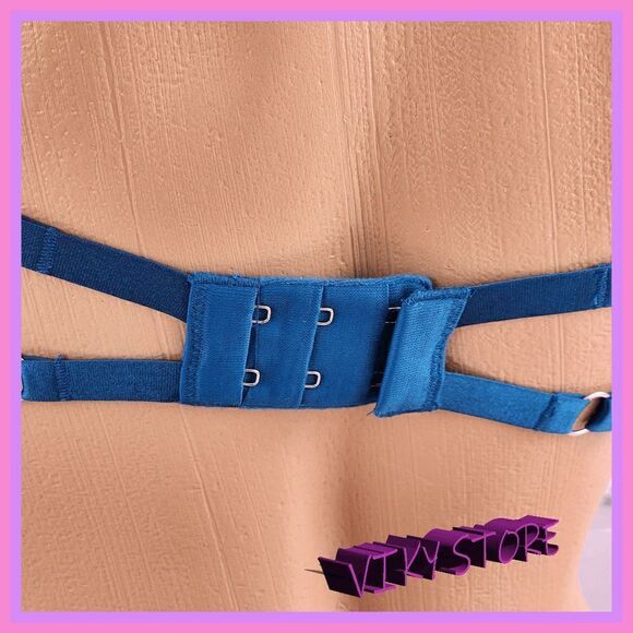 NWT Victoria's Secret Very Sexy Sapphire Crystal Bra 34C: Glamour Unleashed NWT - Picture 5 of 7